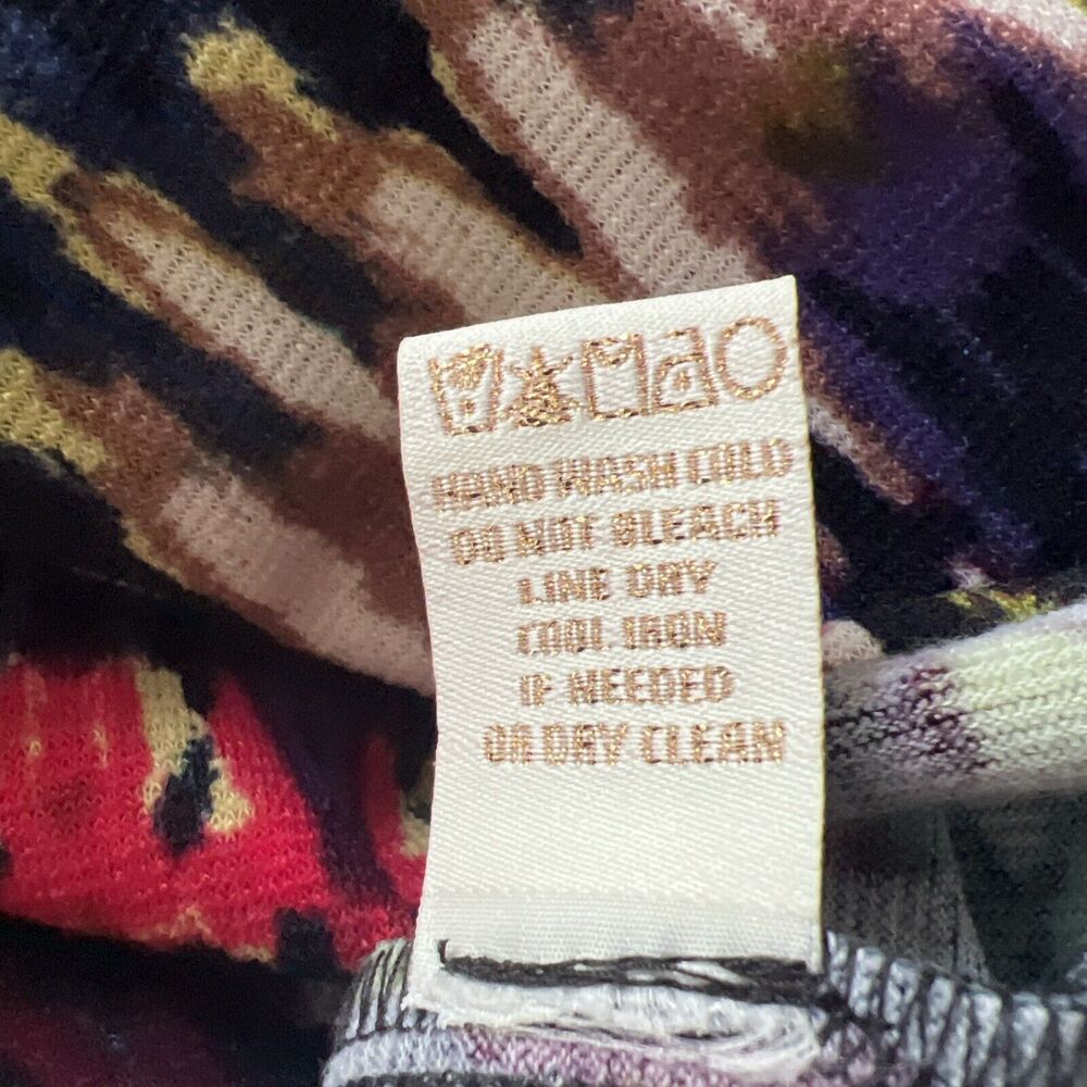 Prelude Women's Multicolor Geometric Tunic Shift Dress L - Picture 9 of 10